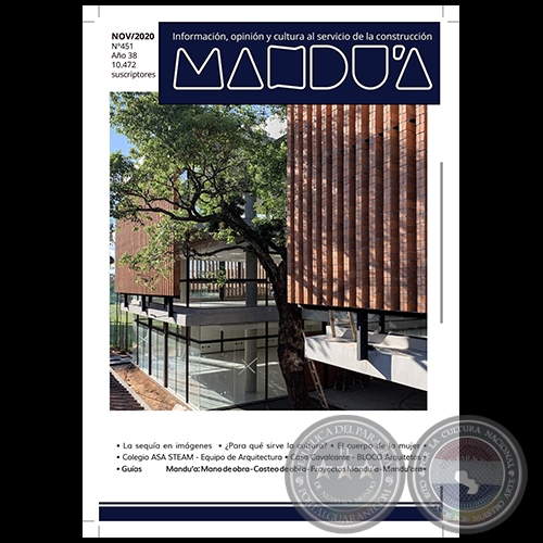 MANDUA Revista de la Construcción - Nº 451 - Noviembre 2020